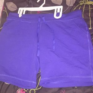 Blue shorts